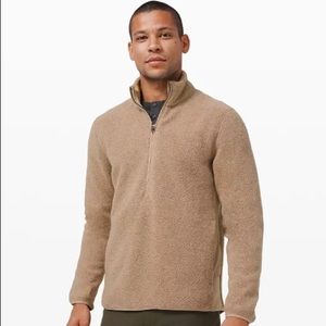 2 Tundra Trek Half Zip Sweater Lululemon Brown & Grey
